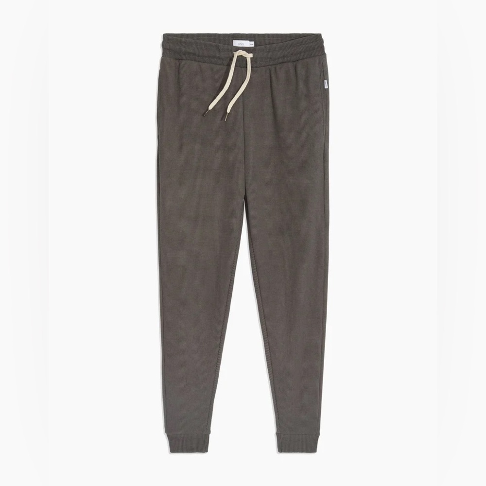 ONIA grey Mick waffle jogger